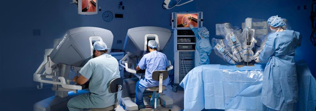 Inovações médicas: cirurgia robótica